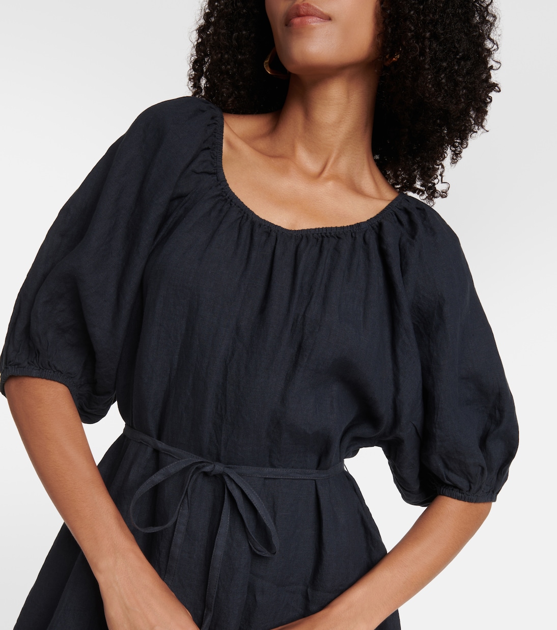 Robe midi Elly en coton | Velvet