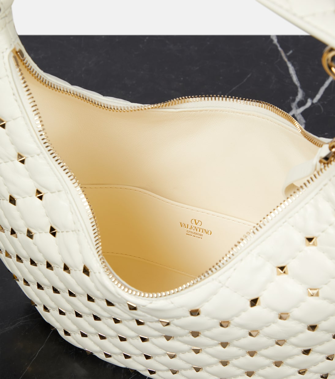 Borsa a spalla Rockstud Spike Small in pelle | Valentino Garavani