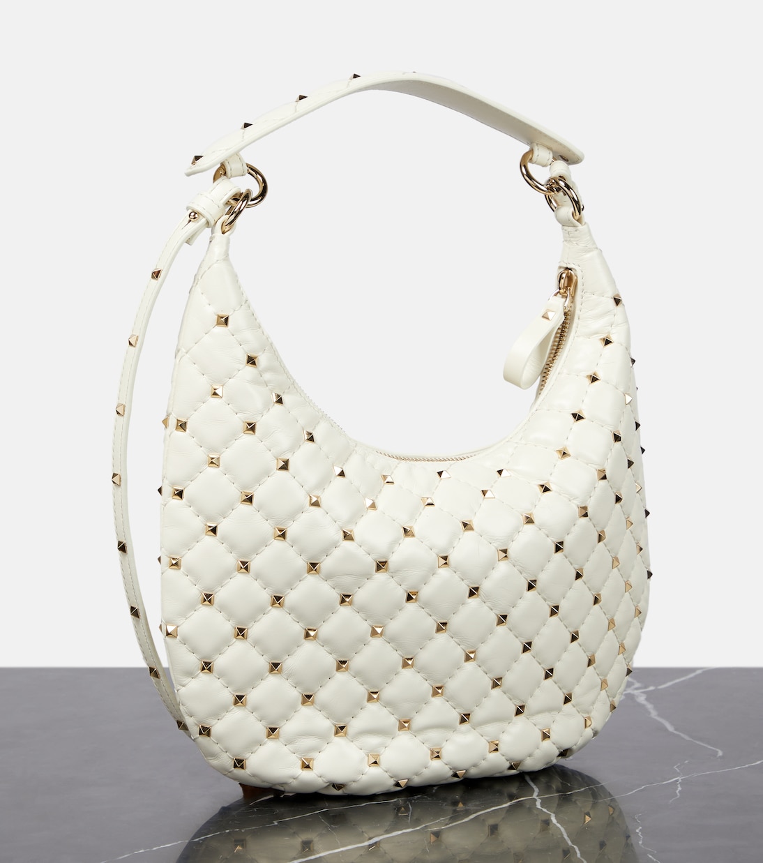 Borsa a spalla Rockstud Spike Small in pelle | Valentino Garavani