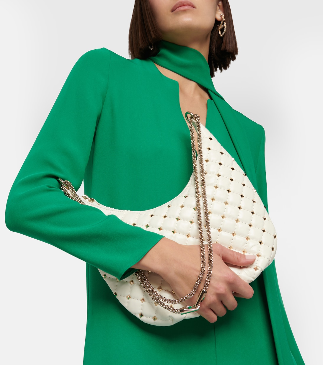 Borsa a spalla Rockstud Spike Small in pelle | Valentino Garavani