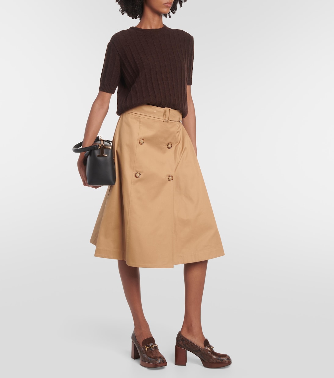 Loafer-Pumps aus Leder | Tod's