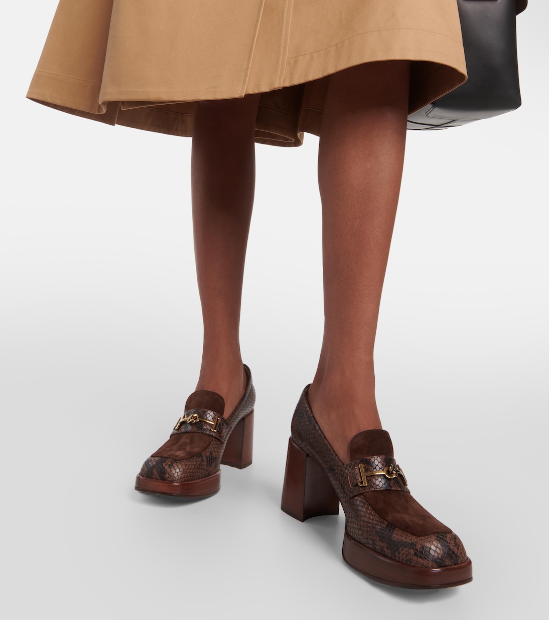 Loafer-Pumps aus Leder | Tod's