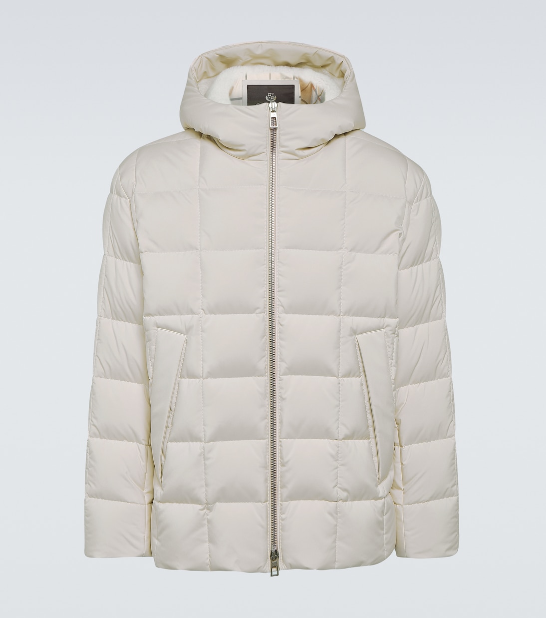 Nuur shearling-trimmed down jacket  | Loro Piana