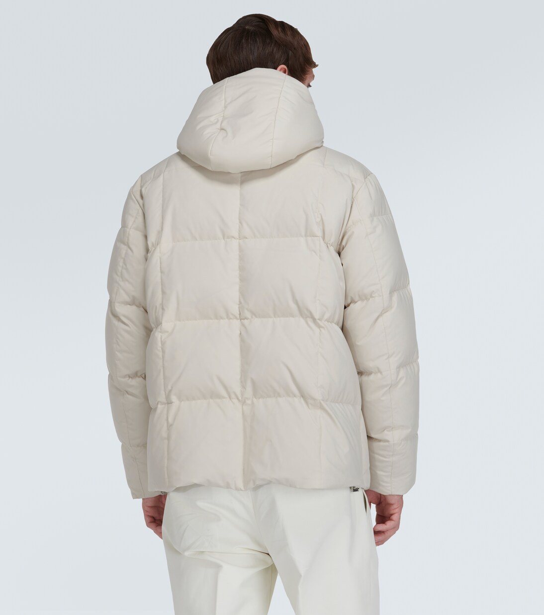 Nuur shearling-trimmed down jacket  | Loro Piana