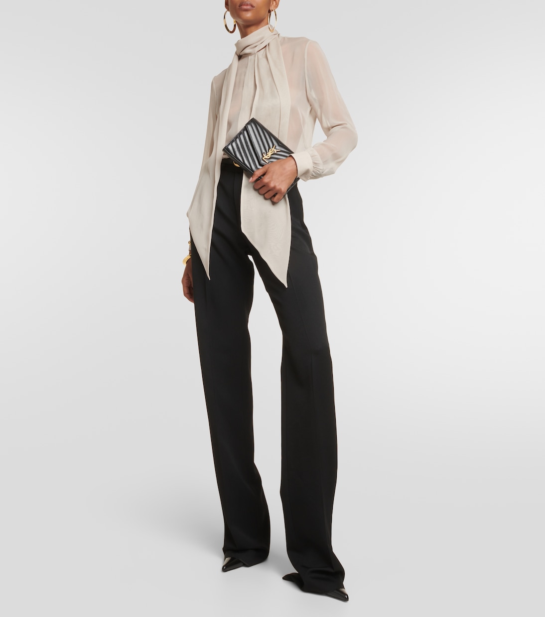 Clutch portafoglio Cassandre in pelle | Saint Laurent
