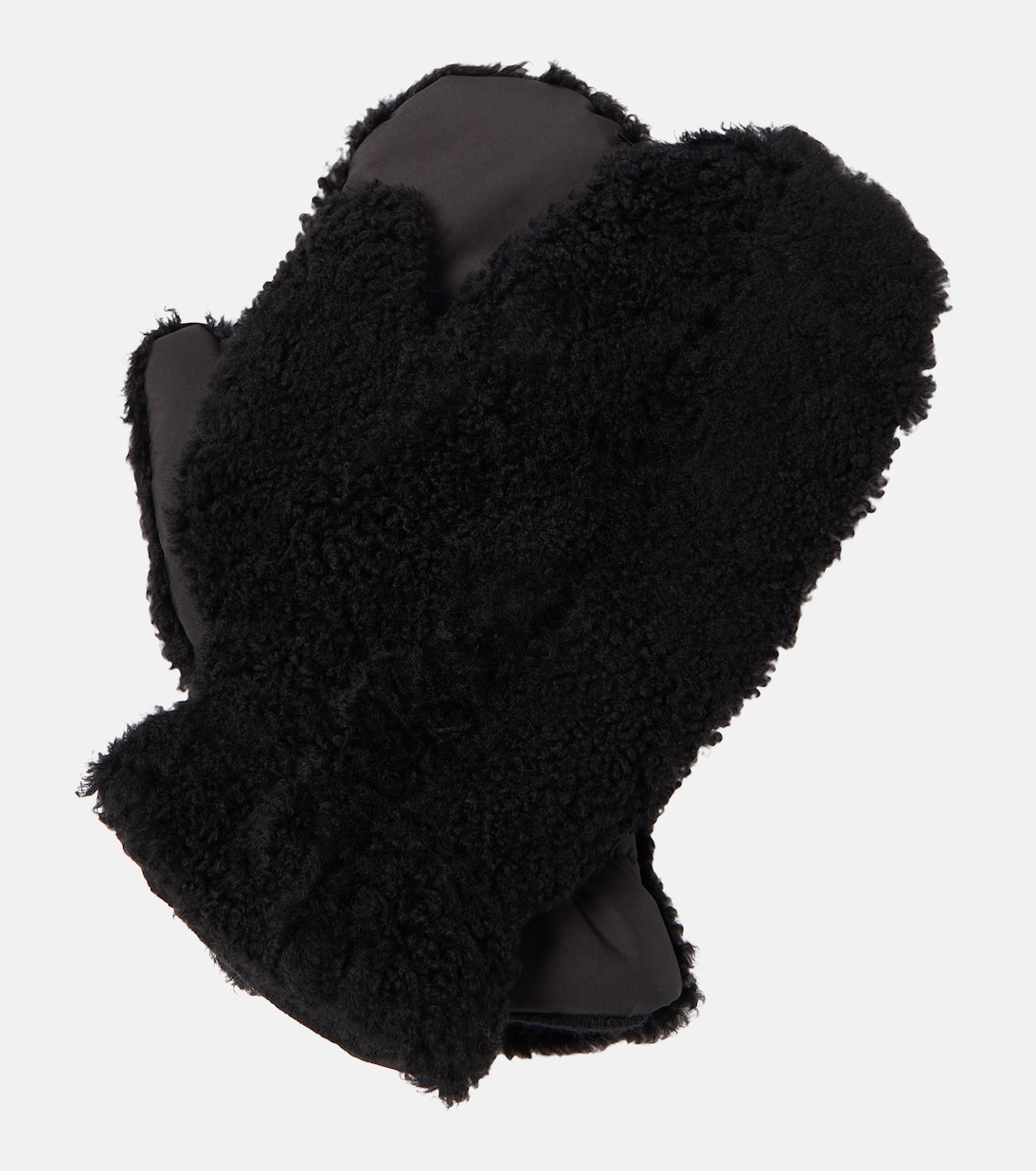 Muffole con finiture in shearling | Yves Salomon