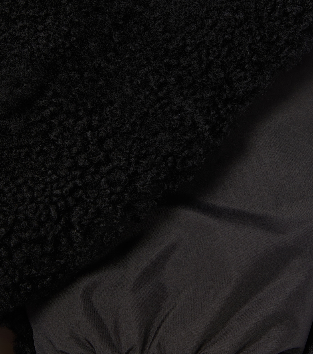 Muffole con finiture in shearling | Yves Salomon