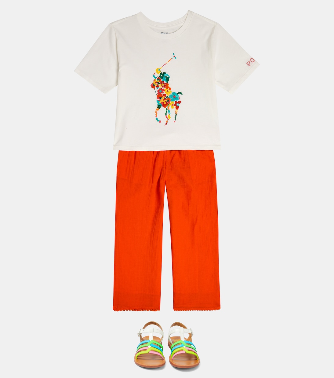 Pantalon en coton | Polo Ralph Lauren Kids