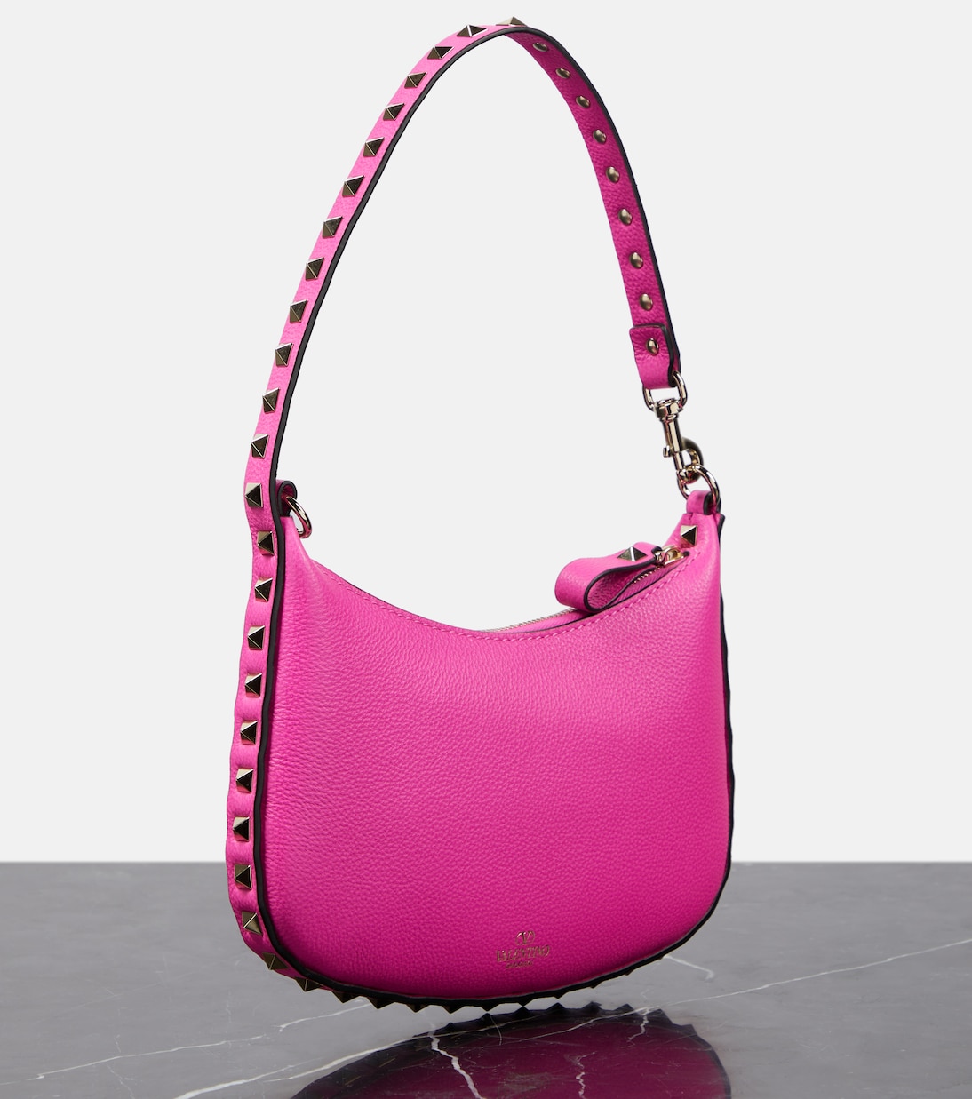 Rockstud Mini leather shoulder bag | Valentino Garavani