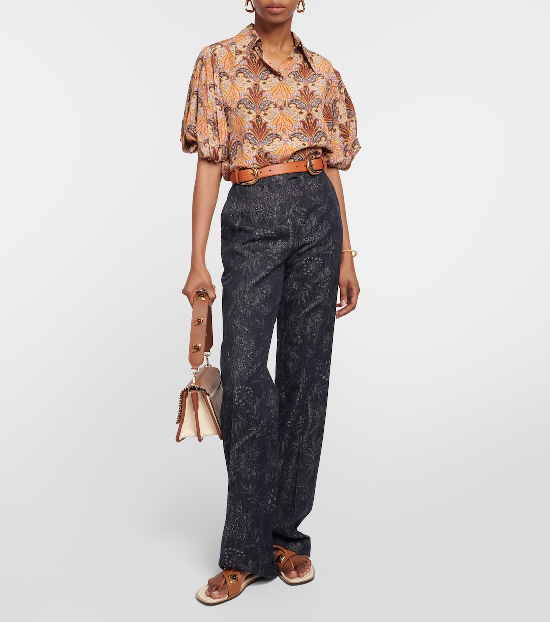 Bedruckte Bluse aus Seide | Etro