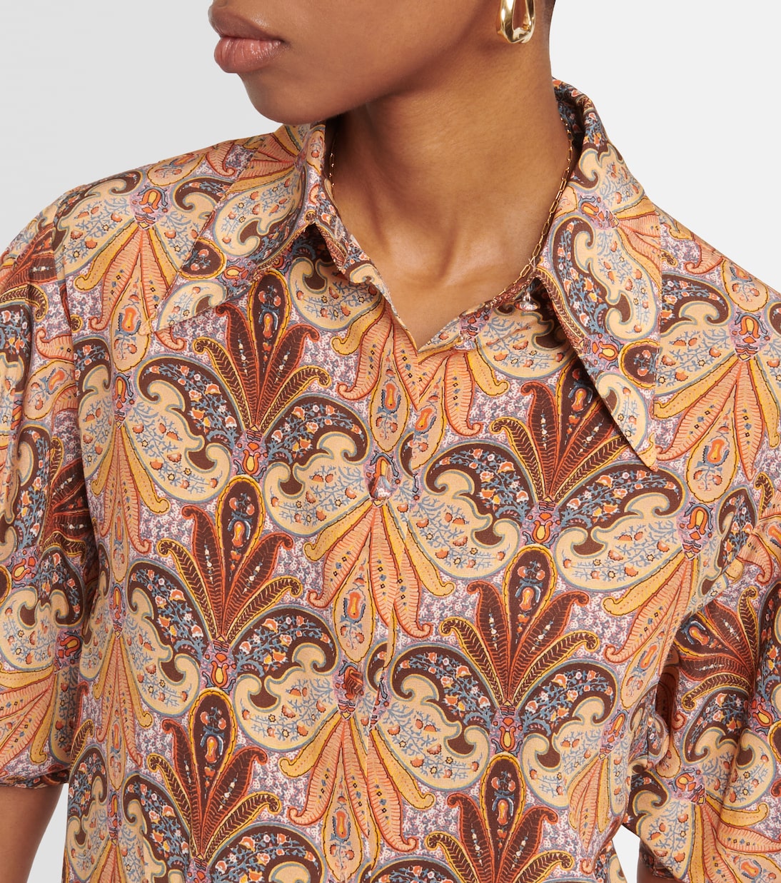 Bedruckte Bluse aus Seide | Etro