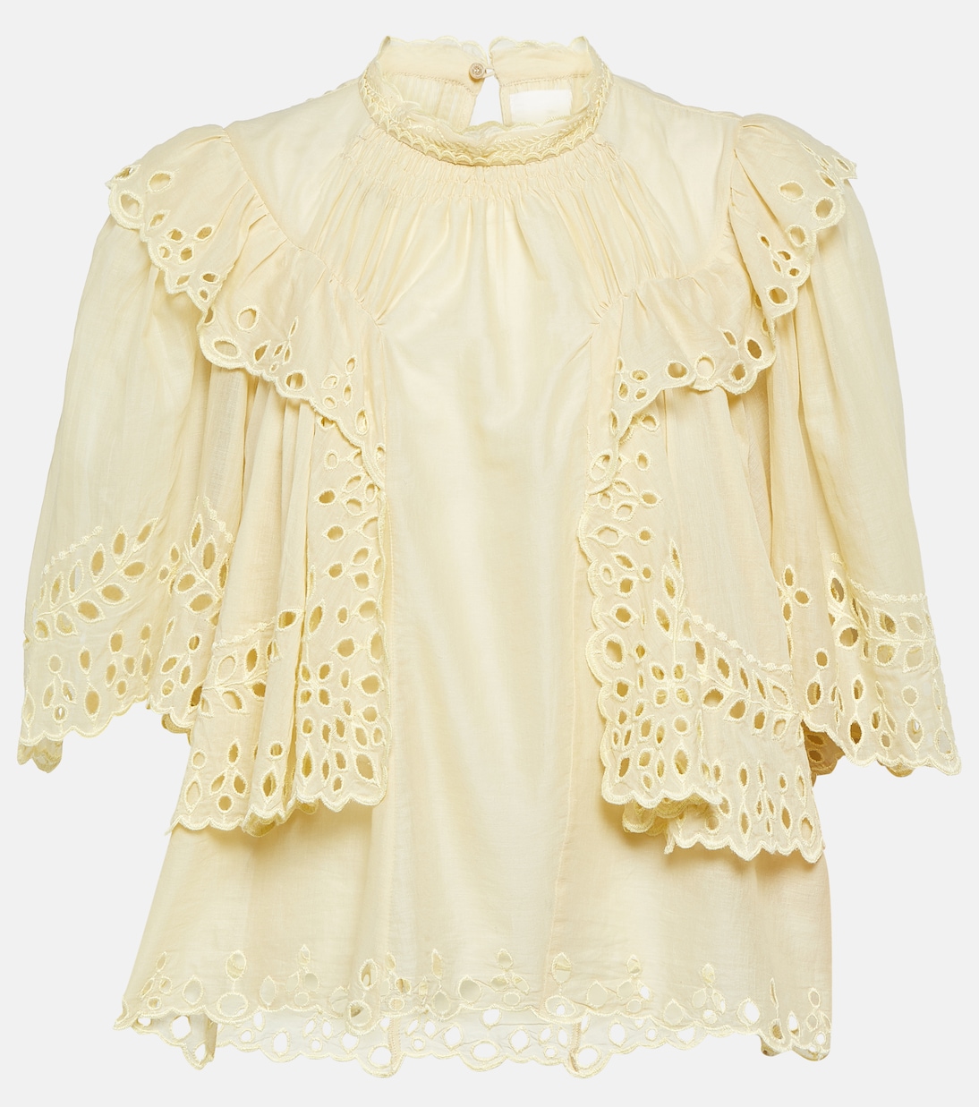 Top Katia de algodón con bordado inglés | Marant Etoile