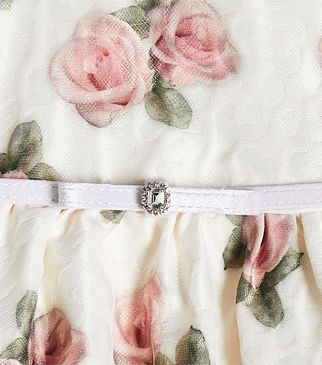 Bebé - vestido brocado floral | Monnalisa