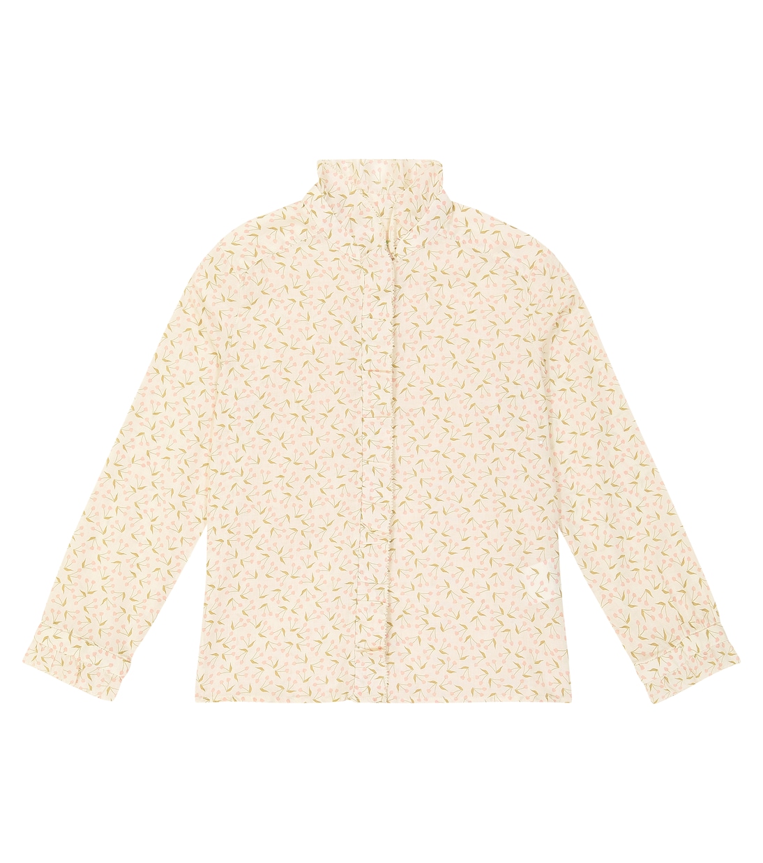 Blusa Bree de algodón estampada | Bonpoint