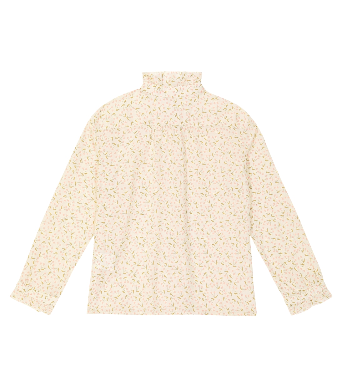 Blusa Bree de algodón estampada | Bonpoint