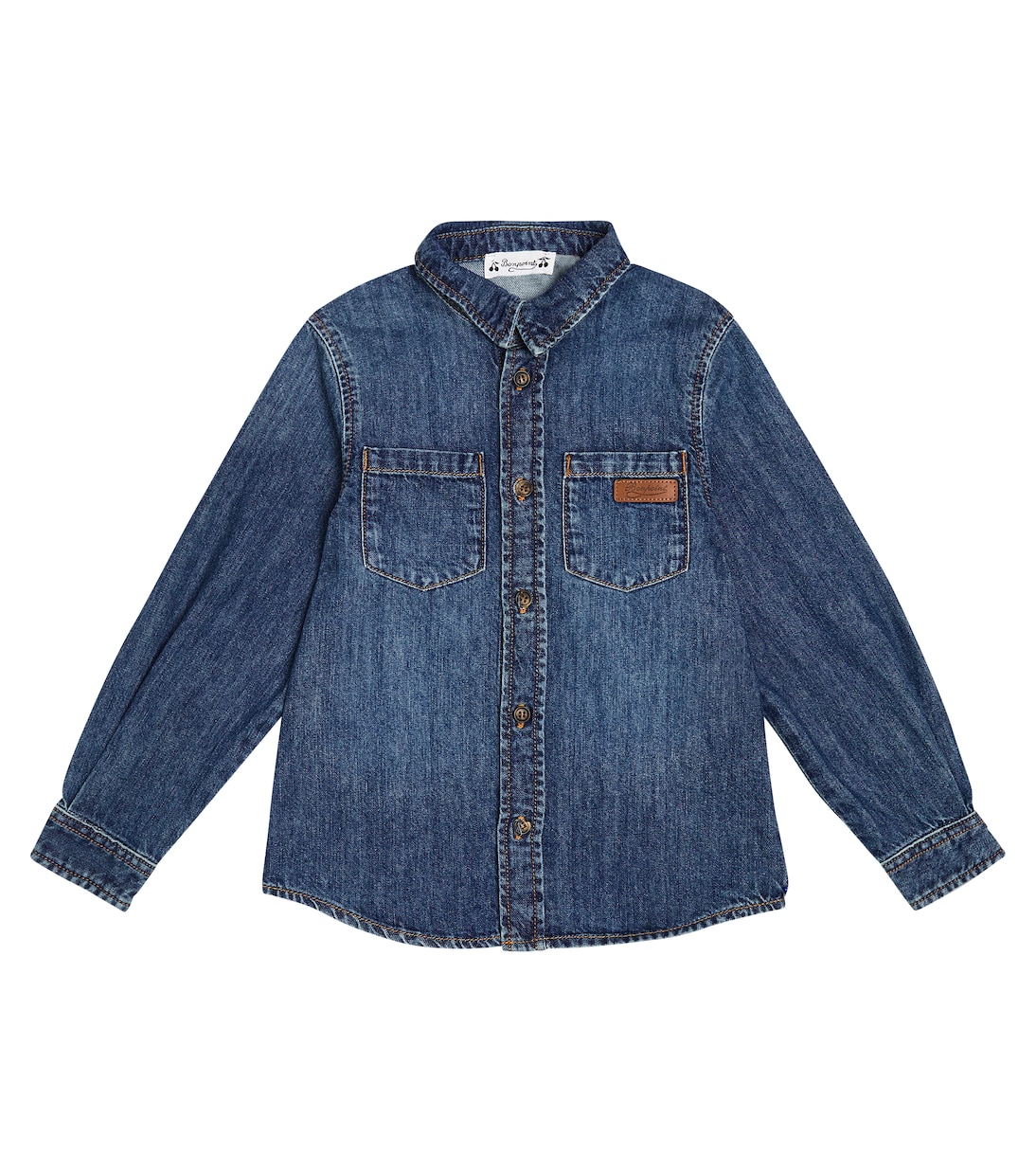 Camisa Altman en denim | Bonpoint