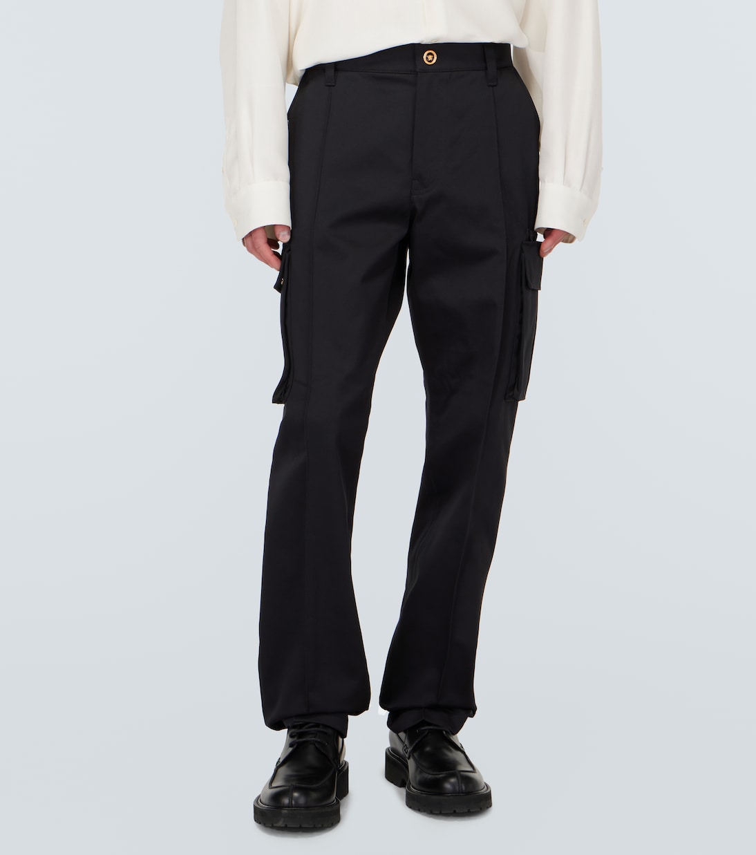 Cargohose aus Baumwoll-Gabardine | Versace