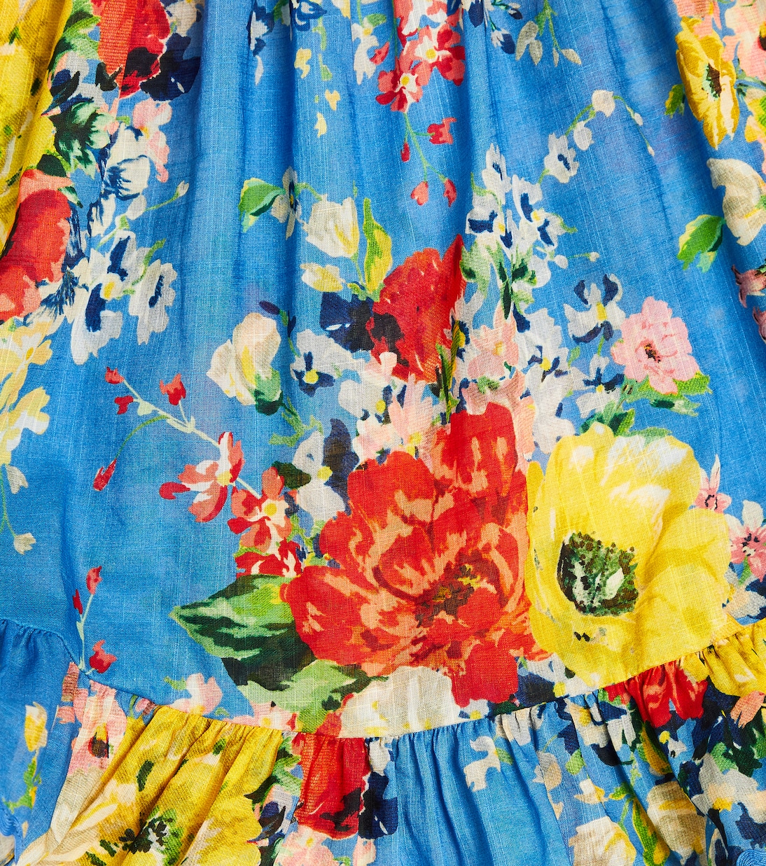 Bedrucktes Kleid Alight aus Baumwolle | Zimmermann Kids