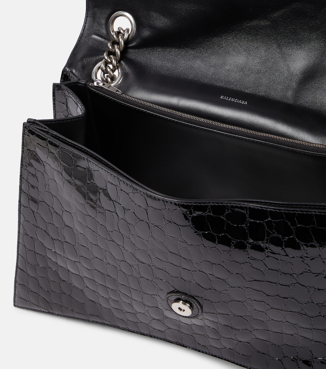Schultertasche Crush Large aus Leder | Balenciaga