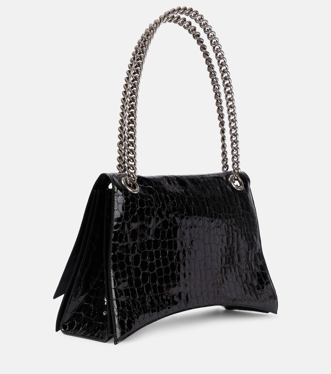 Schultertasche Crush Large aus Leder | Balenciaga