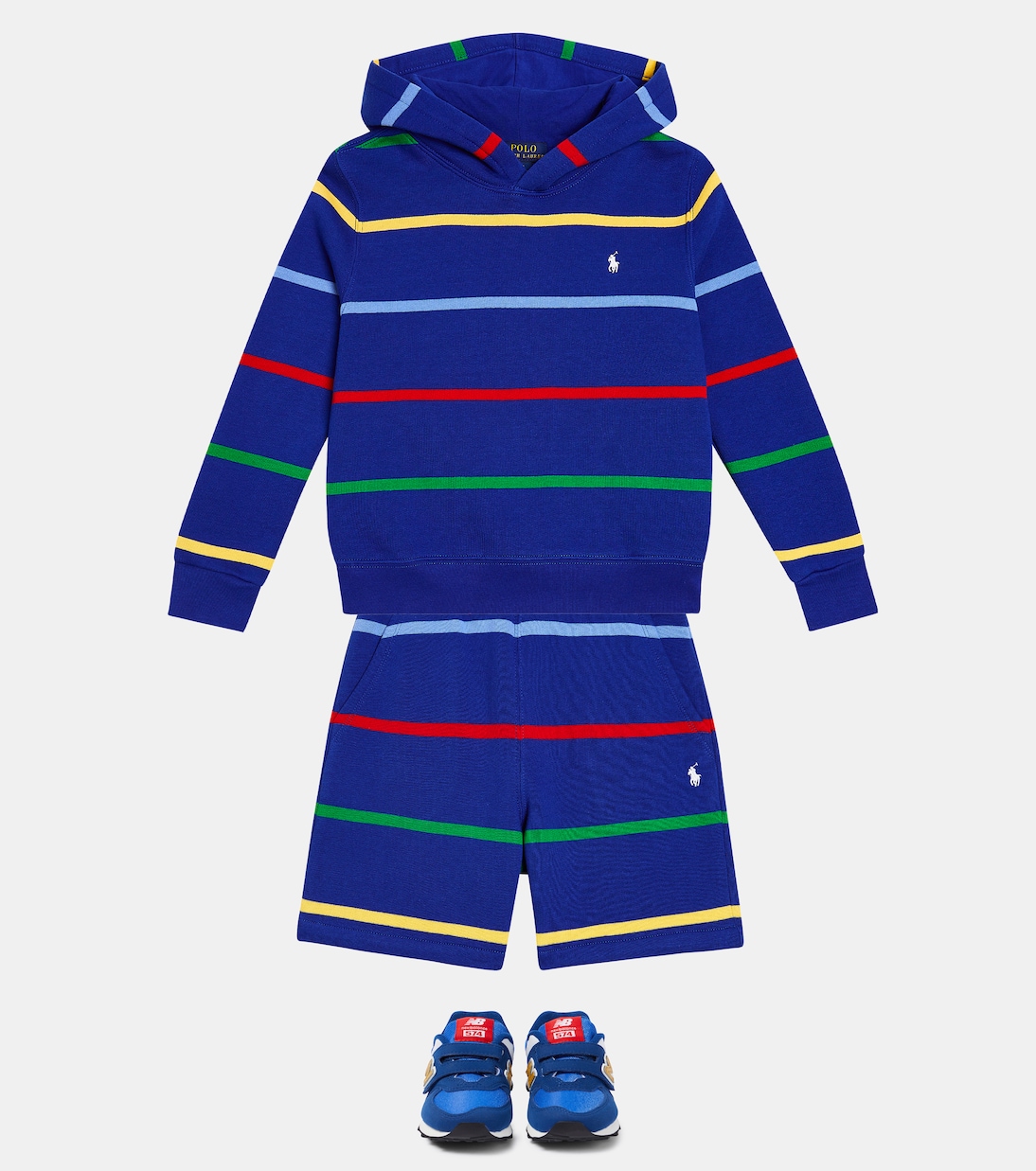 Shorts en mezcla de algodón estampado | Polo Ralph Lauren Kids