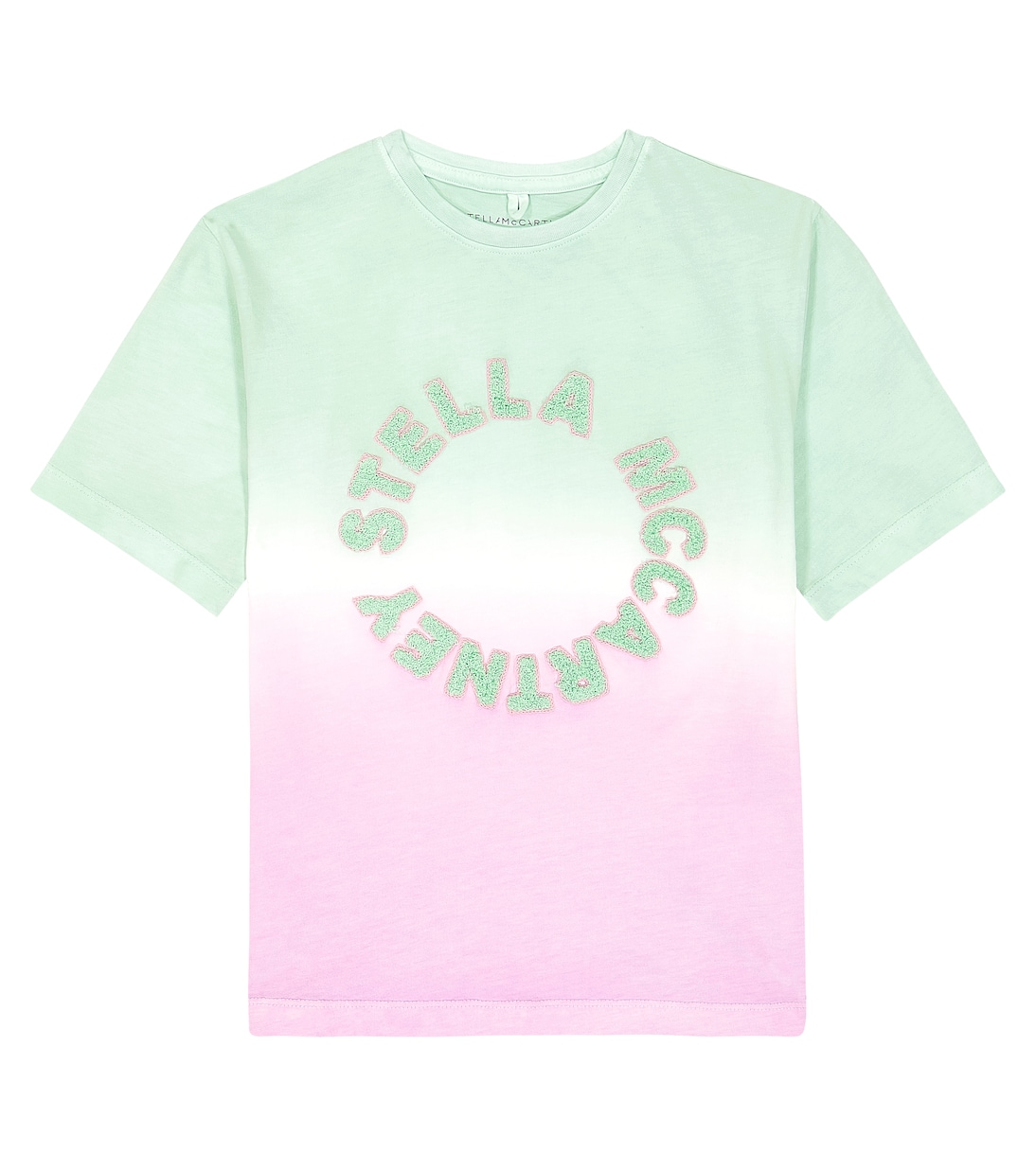 Camiseta de jersey de algodón tie-dye | Stella McCartney Kids