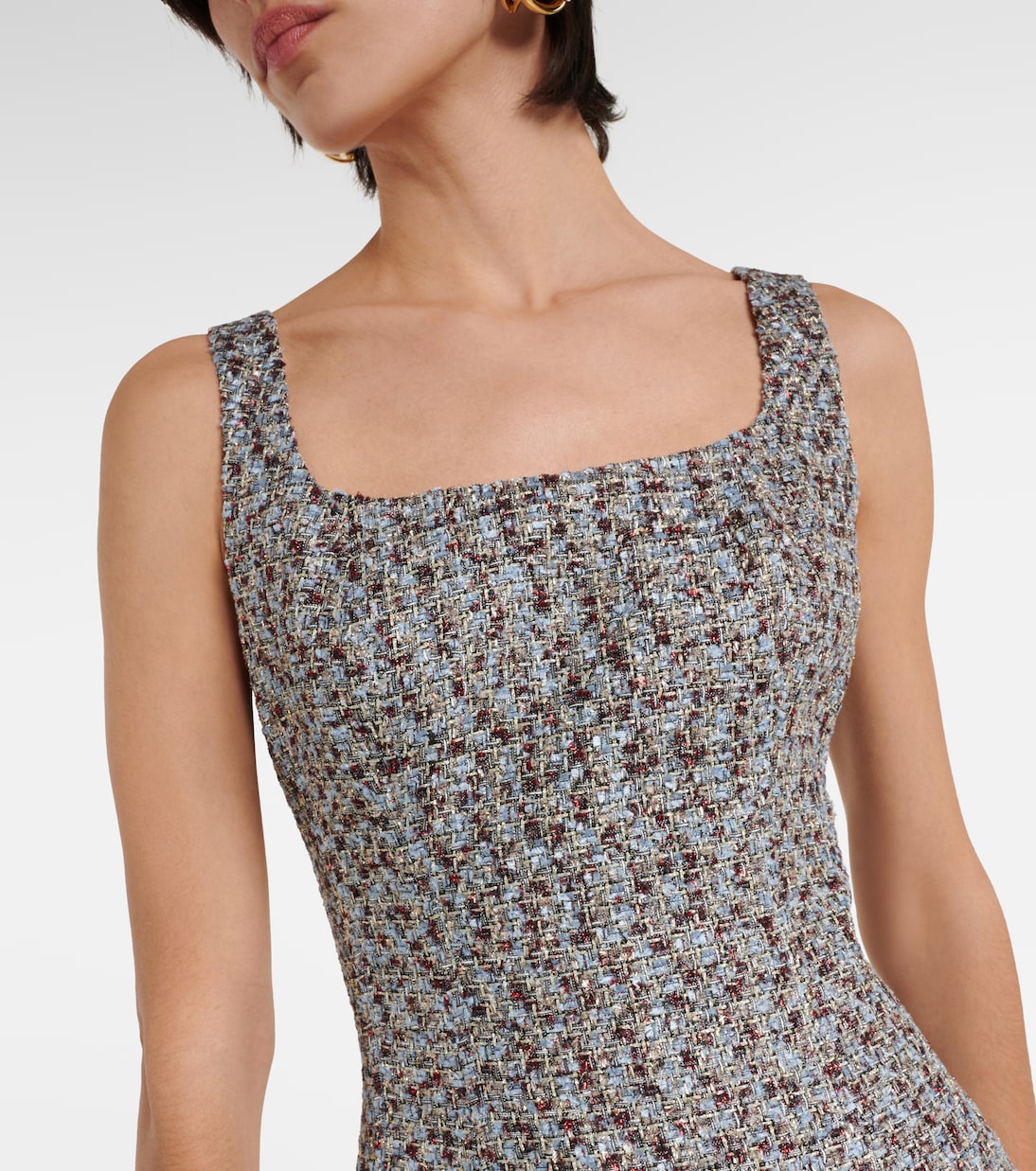 Delphine tweed minidress | Veronica Beard