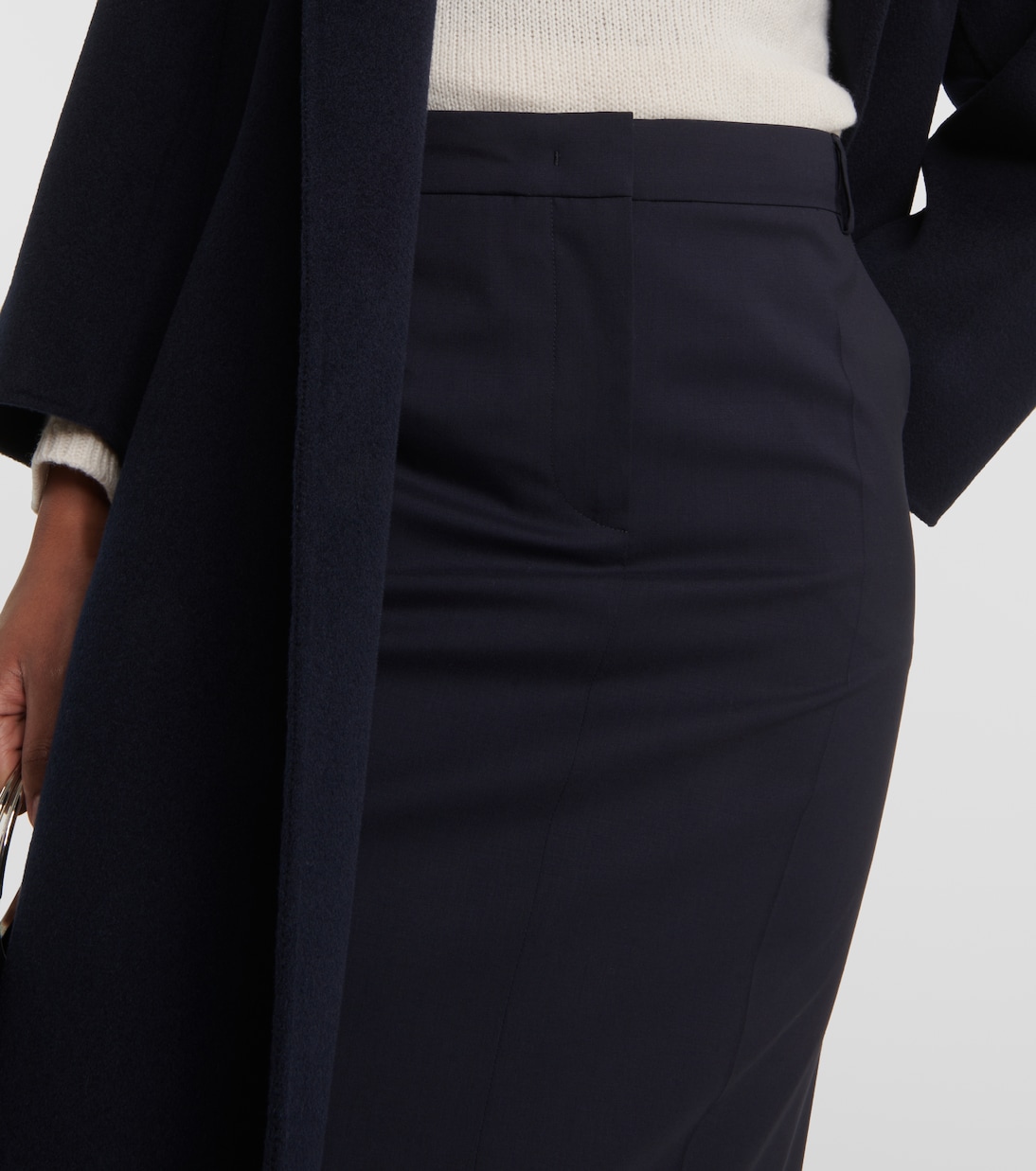 Gonna lunga Circeo in lana | Max Mara