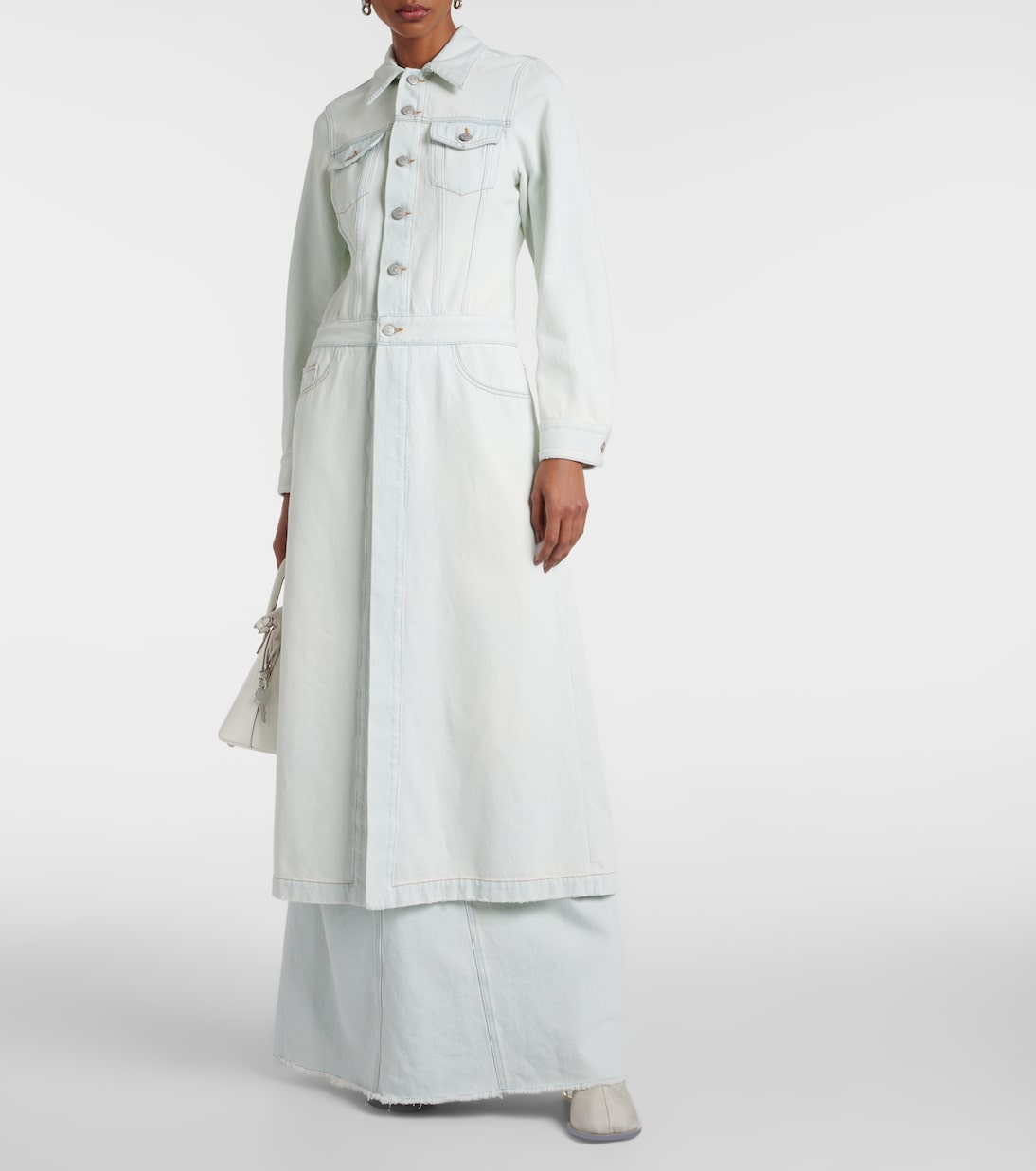 Mantel aus Denim | MM6 Maison Margiela