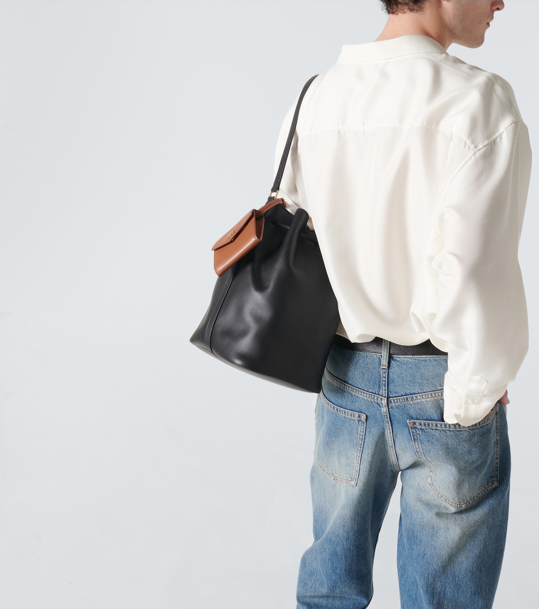 Bucket-Bag aus Leder | Miu Miu