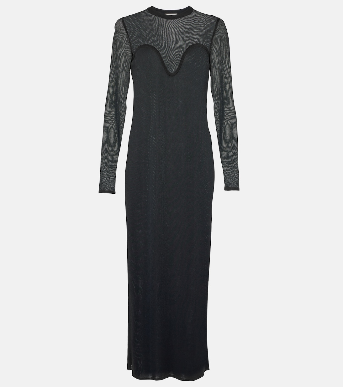 Abito lungo con mesh | Nina Ricci