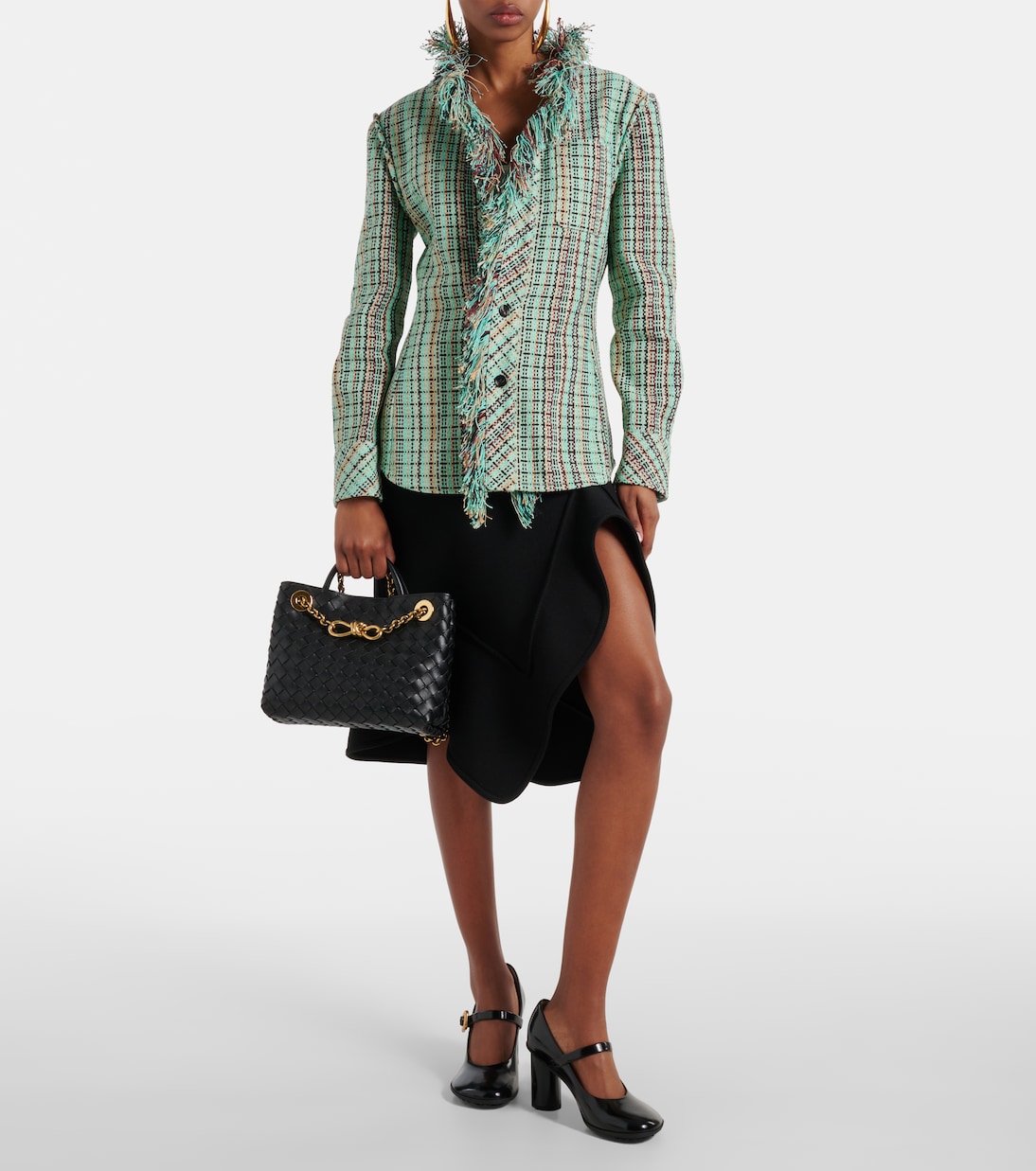 Andiamo Chain Small leather tote bag | Bottega Veneta