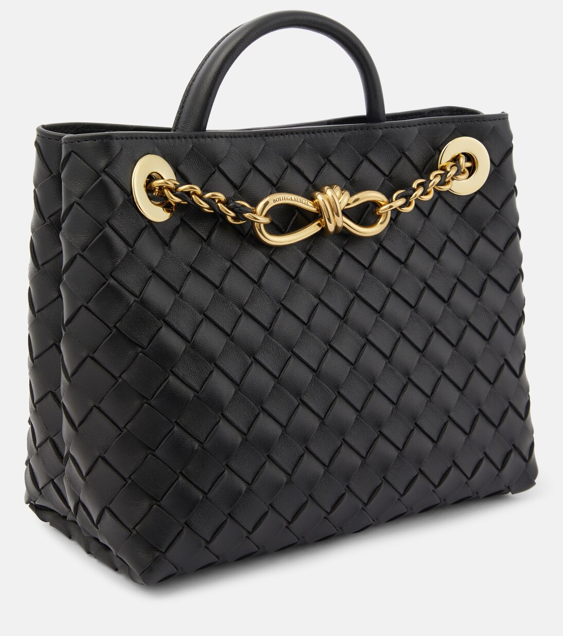 Andiamo Chain Small leather tote bag | Bottega Veneta