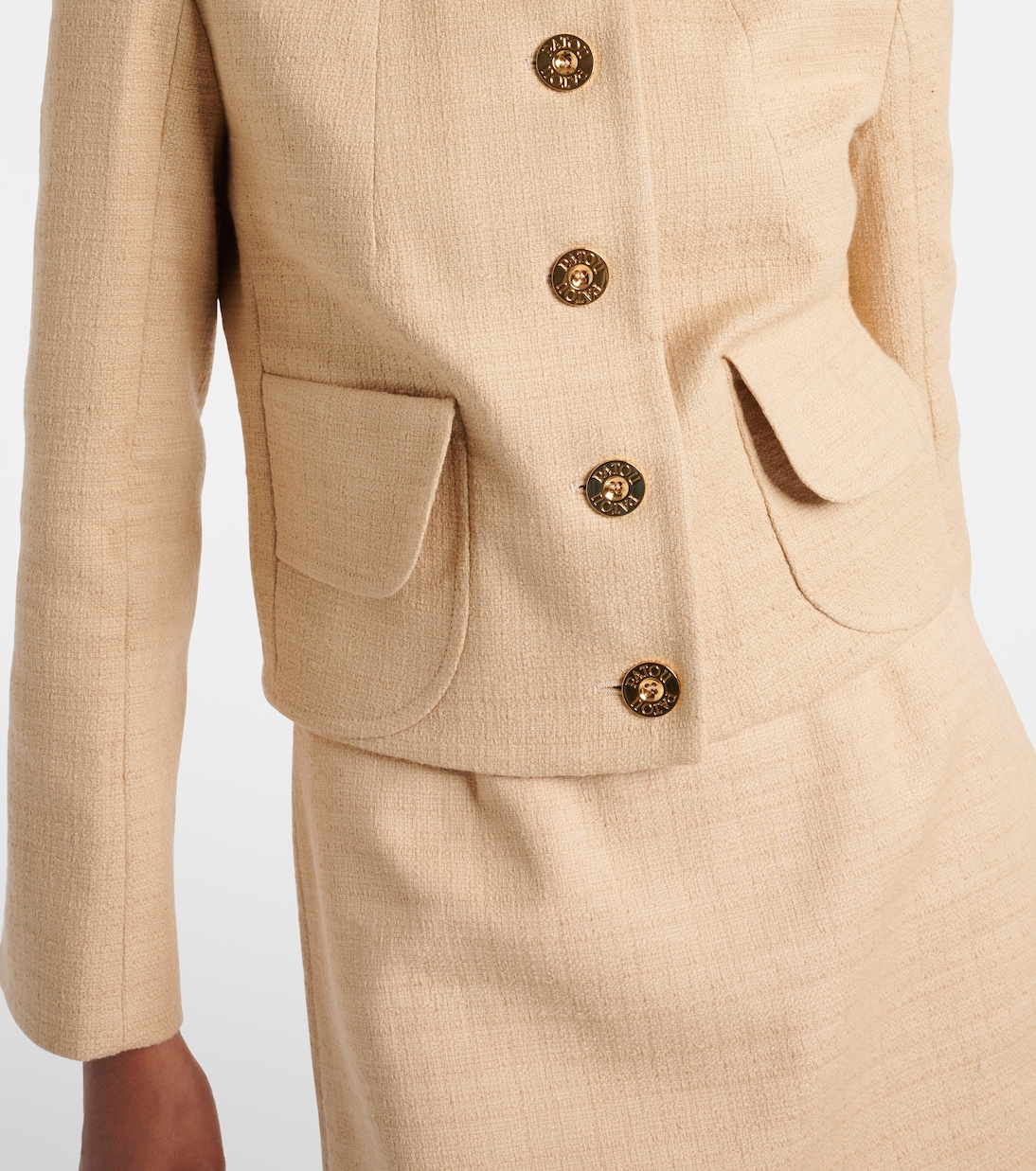 Giacca in tweed di misto cotone | Patou