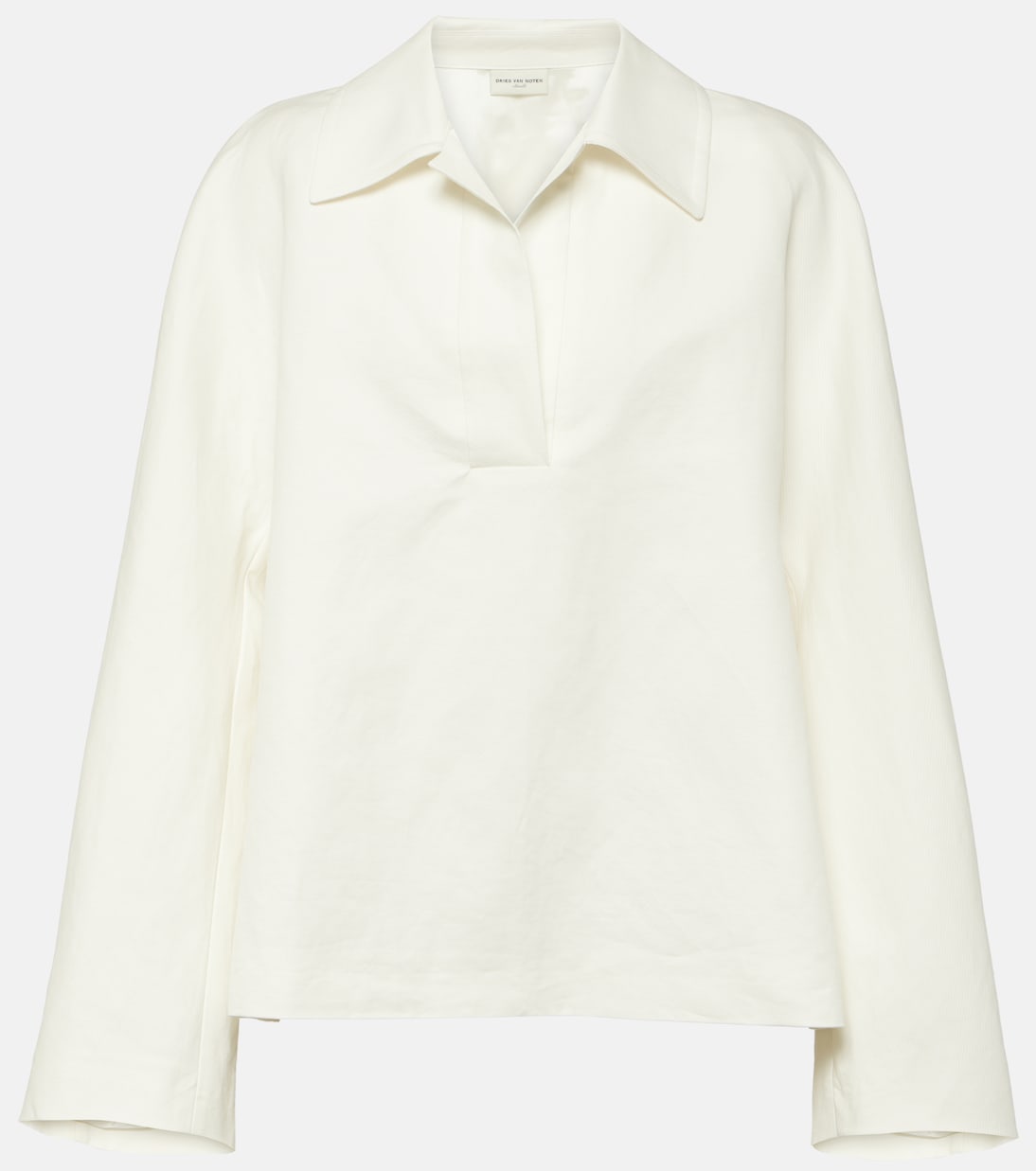 Top in misto cotone e lino | Dries Van Noten