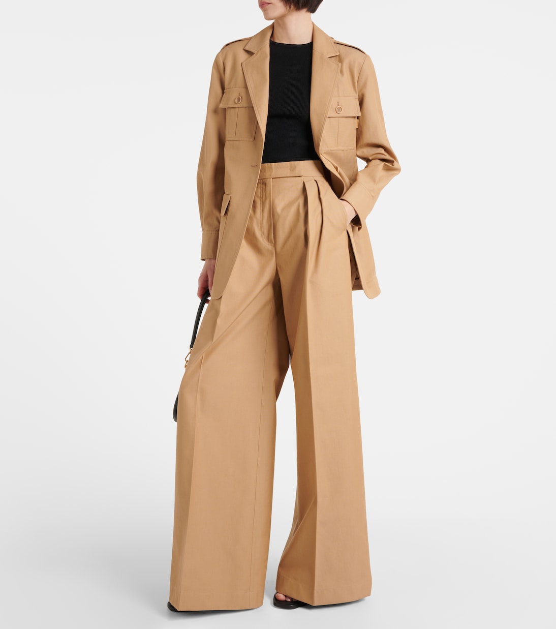 Pantalon ample Corte en coton | Max Mara