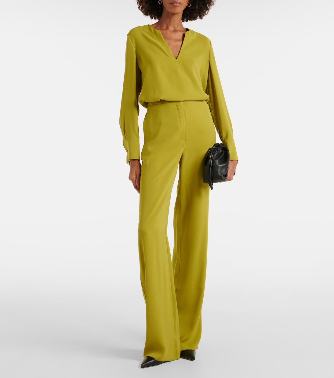 Pantaloni regular Medusa in lana | Max Mara