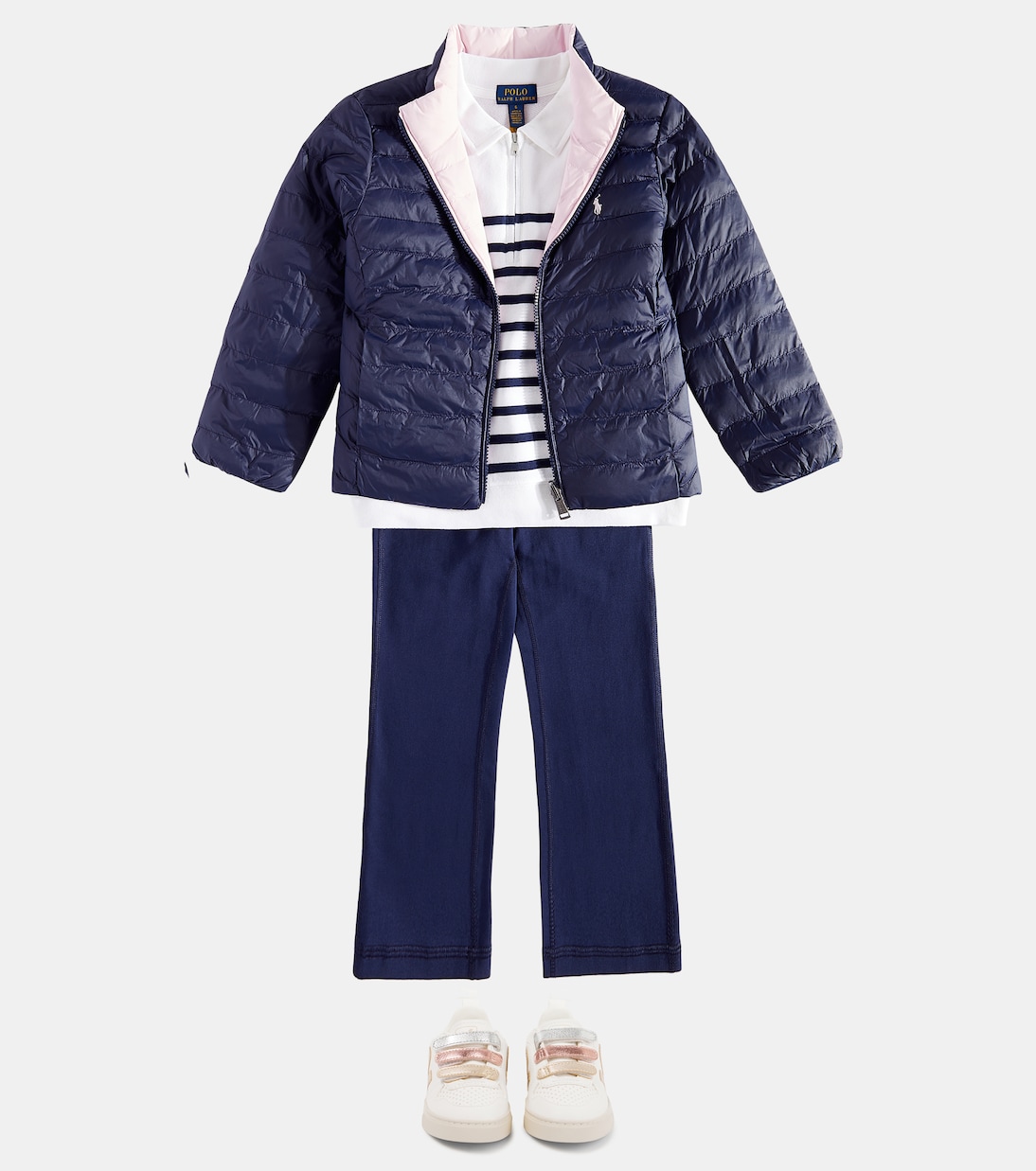 Chaqueta acolchada reversible con logo | Polo Ralph Lauren Kids
