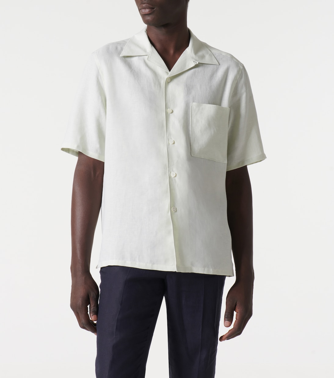 Camicia bowling in lino | Zegna