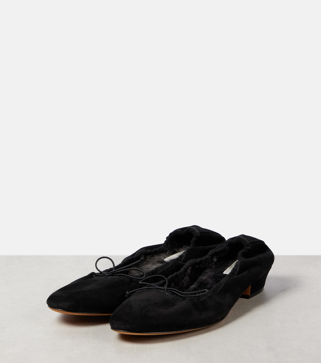 Awar suede ballet flats | The Row