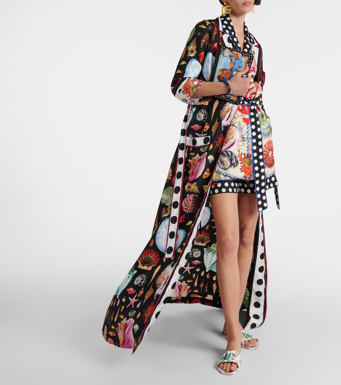 Capri printed sandals | Dolce&Gabbana