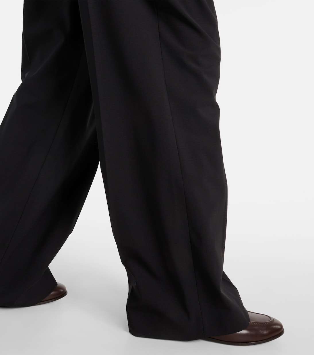 Weite Hose aus einem Wollgemisch | Brunello Cucinelli
