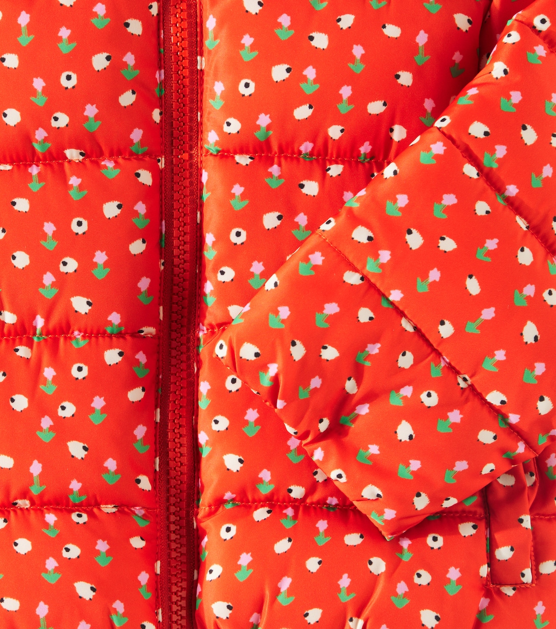 Baby printed puffer jacket | Stella McCartney Kids