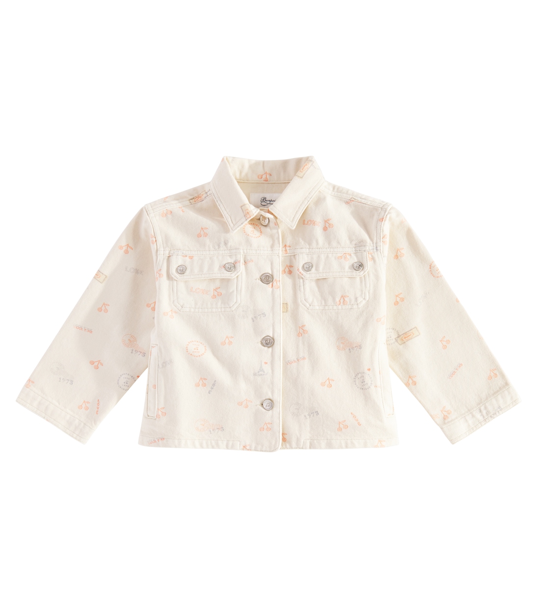 Giacca di jeans Gillie con stampa | Bonpoint