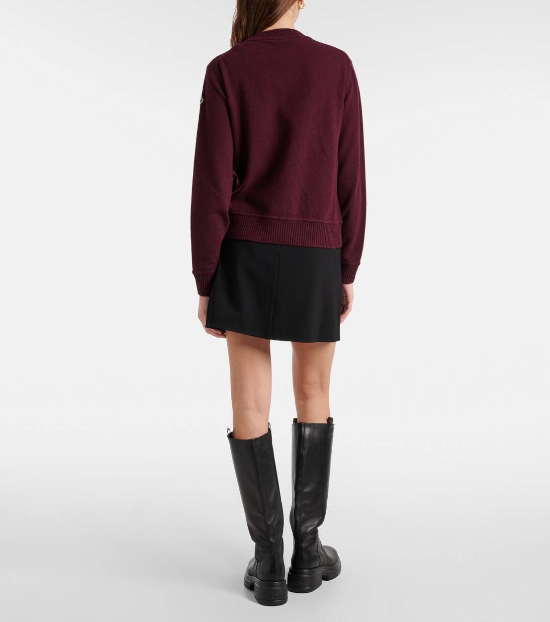 Jersey de Mezcla de Lana Moncler para Jóvenes Modernos