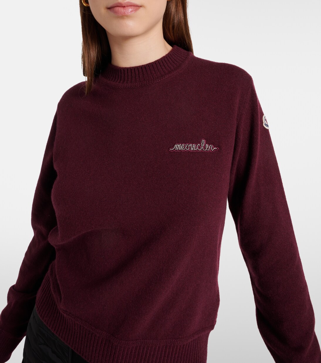 Jersey de Mezcla de Lana Moncler para Jóvenes Modernos
