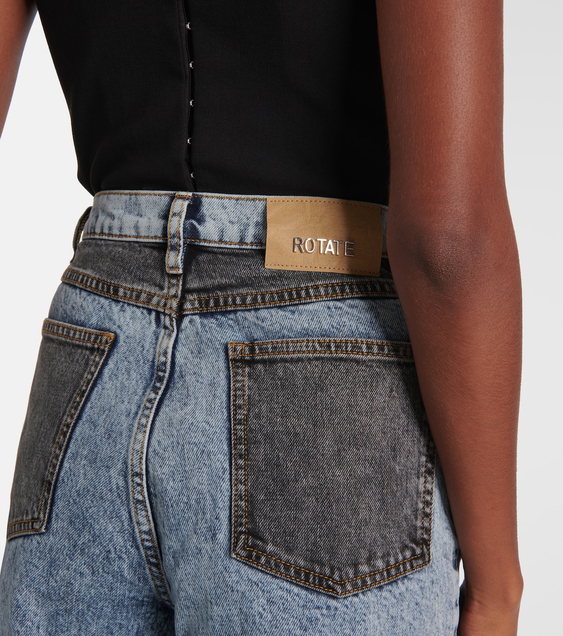 High-Rise Wide-Leg Jeans | Rotate