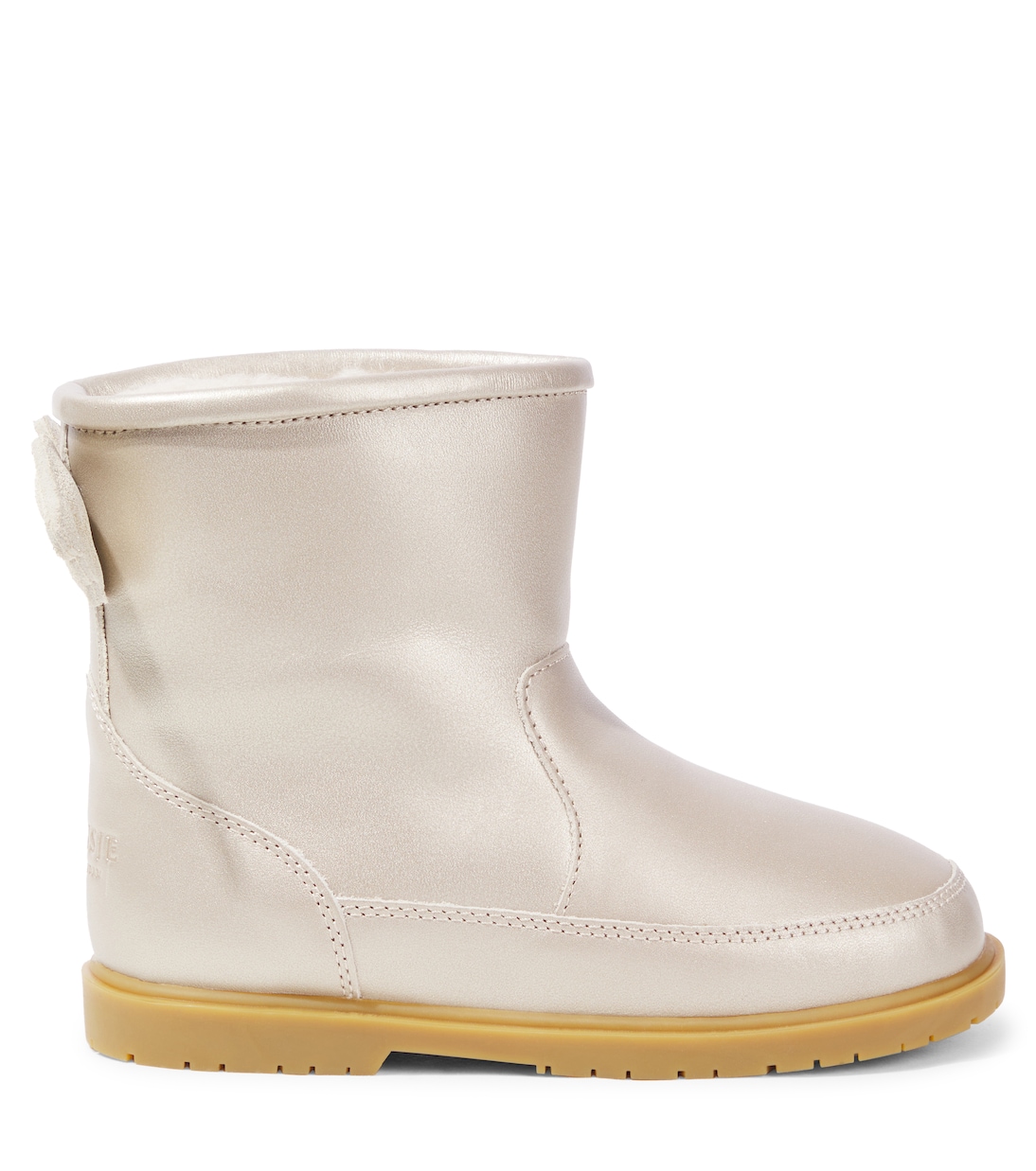 Stiefel Angela aus Metallic-Leder | Donsje