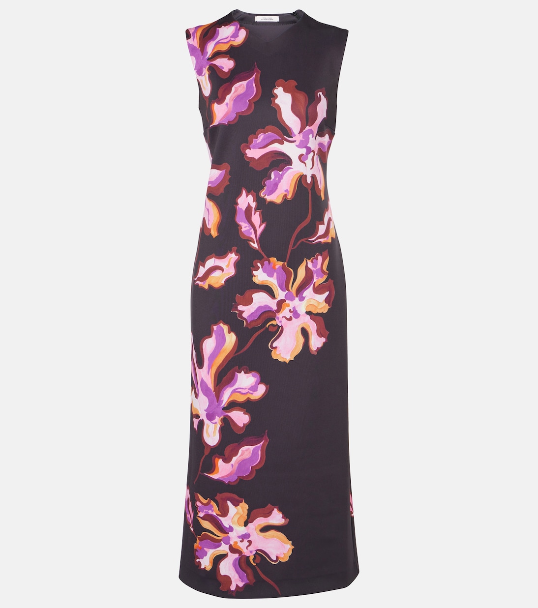 Abito midi in neoprene con stampa | Dorothee Schumacher