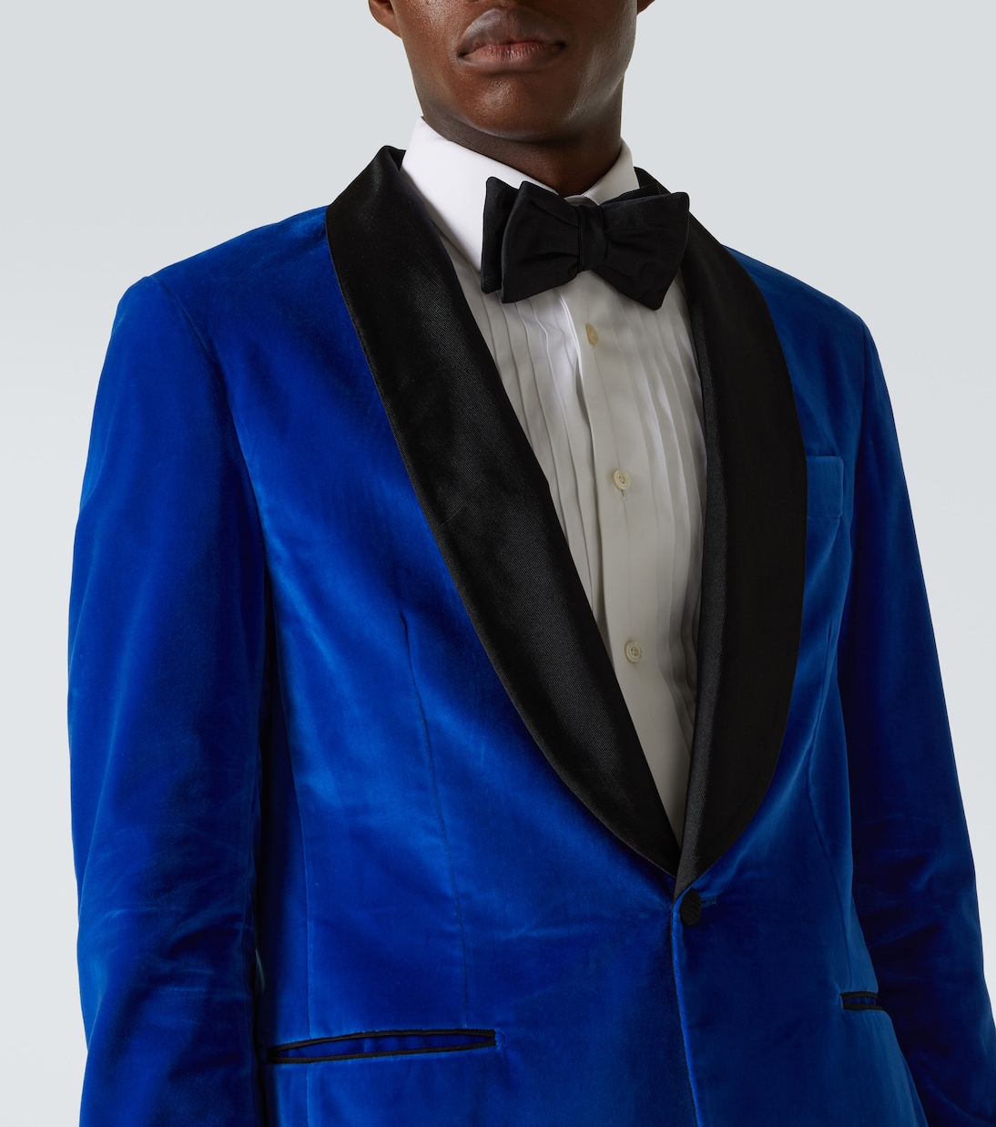 Blazer in velluto di cotone | Rubinacci